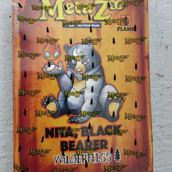 METAZOO Wilderness 1st Edition NITA BLACK BEARER Card Promo Sealed Theme Deck - Picture 2 of 4
